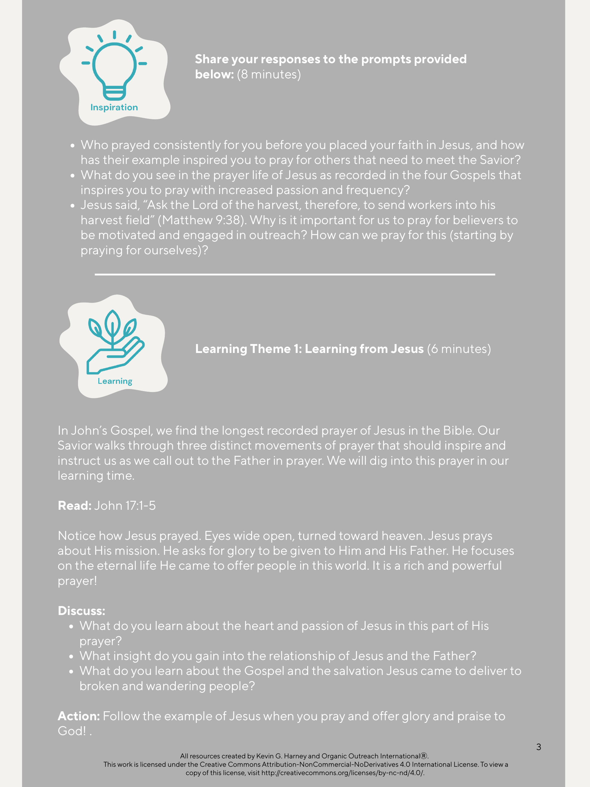 Infusion agenda page 3